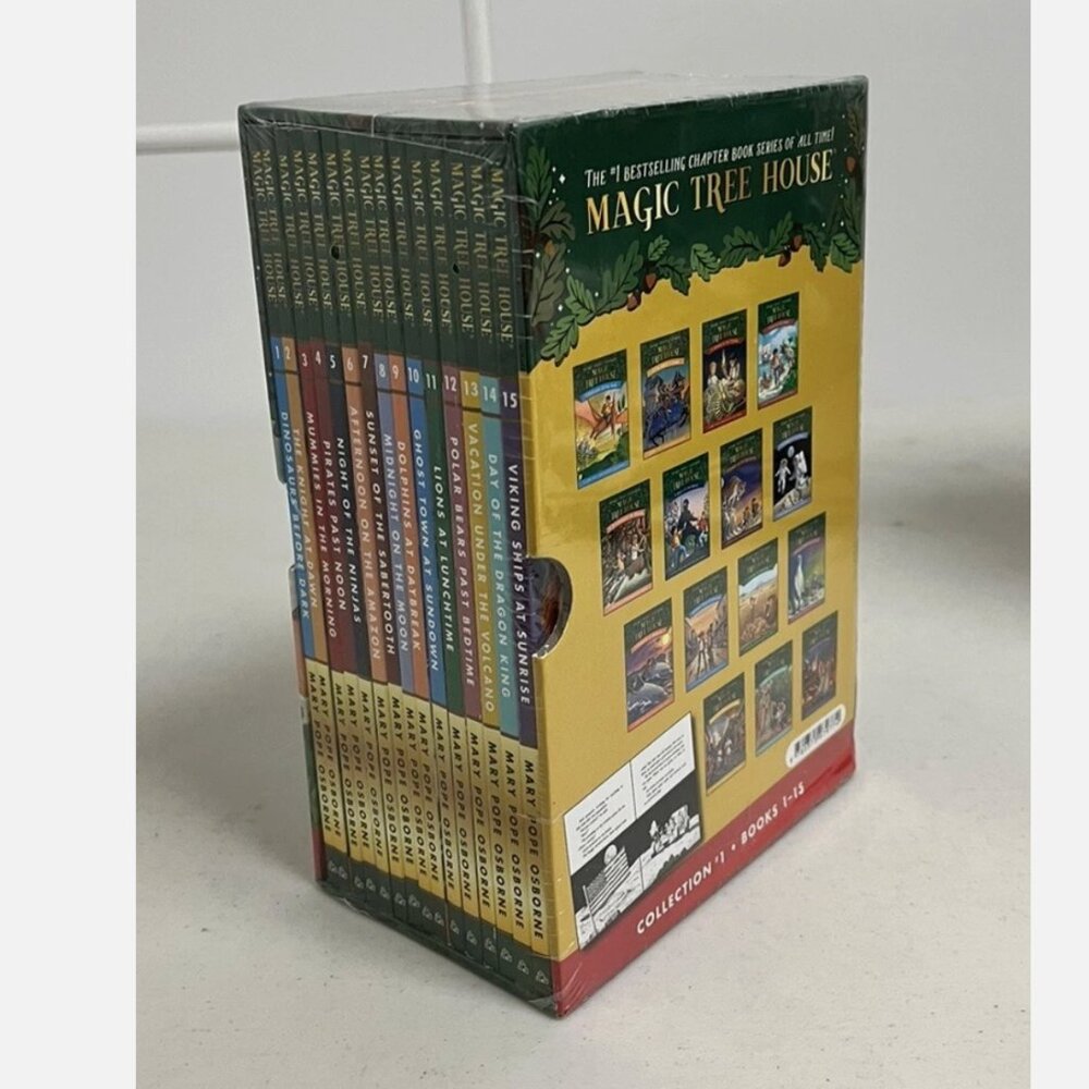 NEW Magic Tree House Collection 1: 1-15 Book Box Set by Mary Pope Osborne - Picture 4 of 5